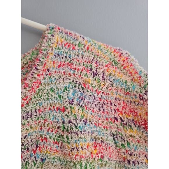 Coldwater Creek Multicolor Colorful Preppy Pullover Sweater Womans Size Medium - Picture 3 of 5